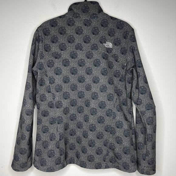 The North Face Women's Large Apex Bionic Softshell Jacket Black Gray Ski Snow - Picture 6 of 12